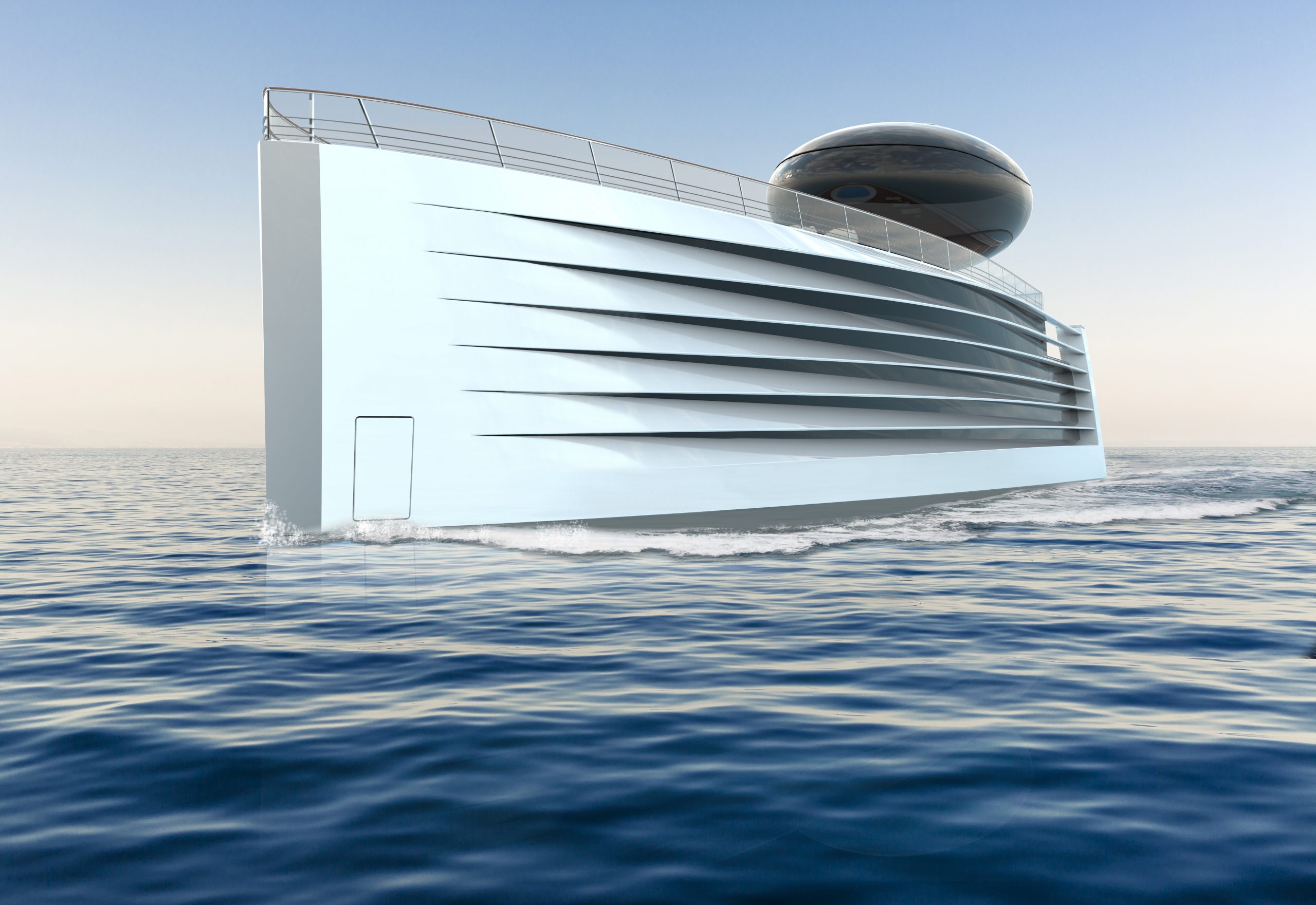 Eau electric super yacht Feadship Oceanco Studio Tjep Philippe Starck